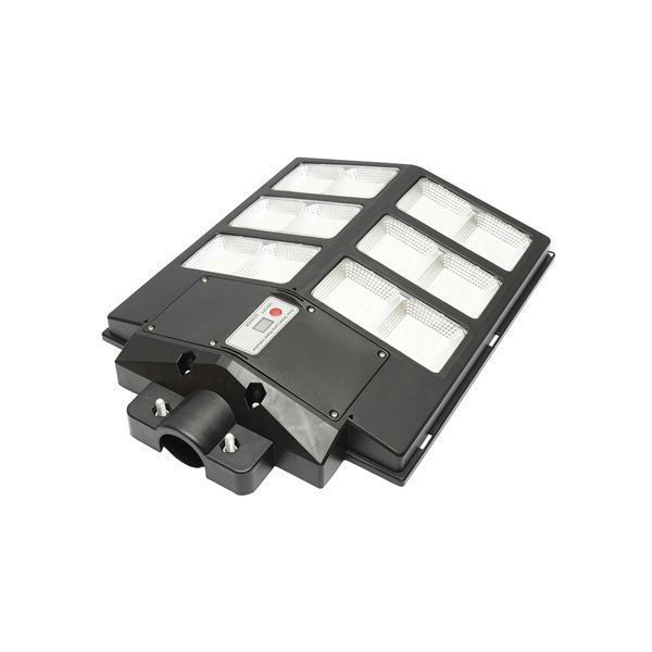 Led соларна лампа 200w за улично осветление 6500k със соларен панел, д