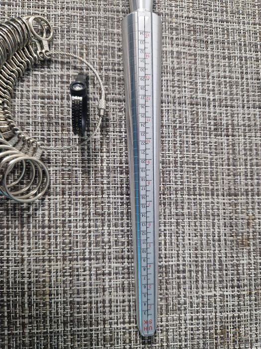 Нов инструмент за мерене размери на пръстени