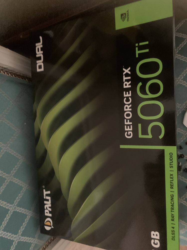 Продам RTX 5060Ti 8GB Palit Dual
