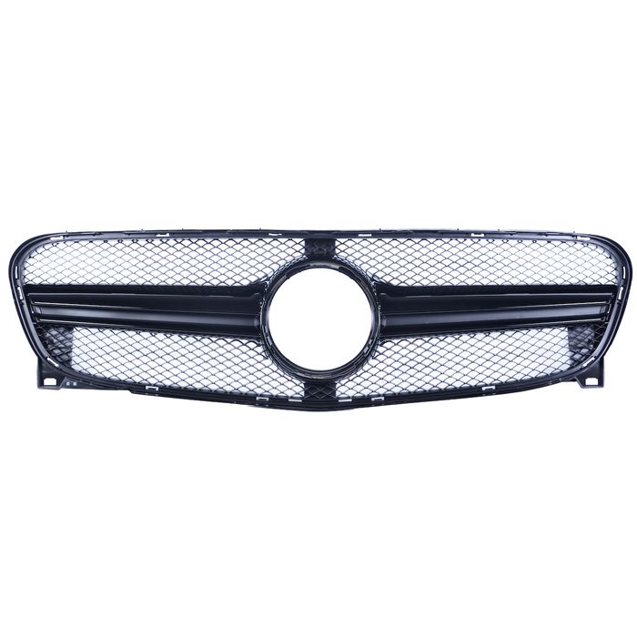 Предна Решетка тип GLA45 AMG за Mercedes GLA (X156) (2013-2016) Черна