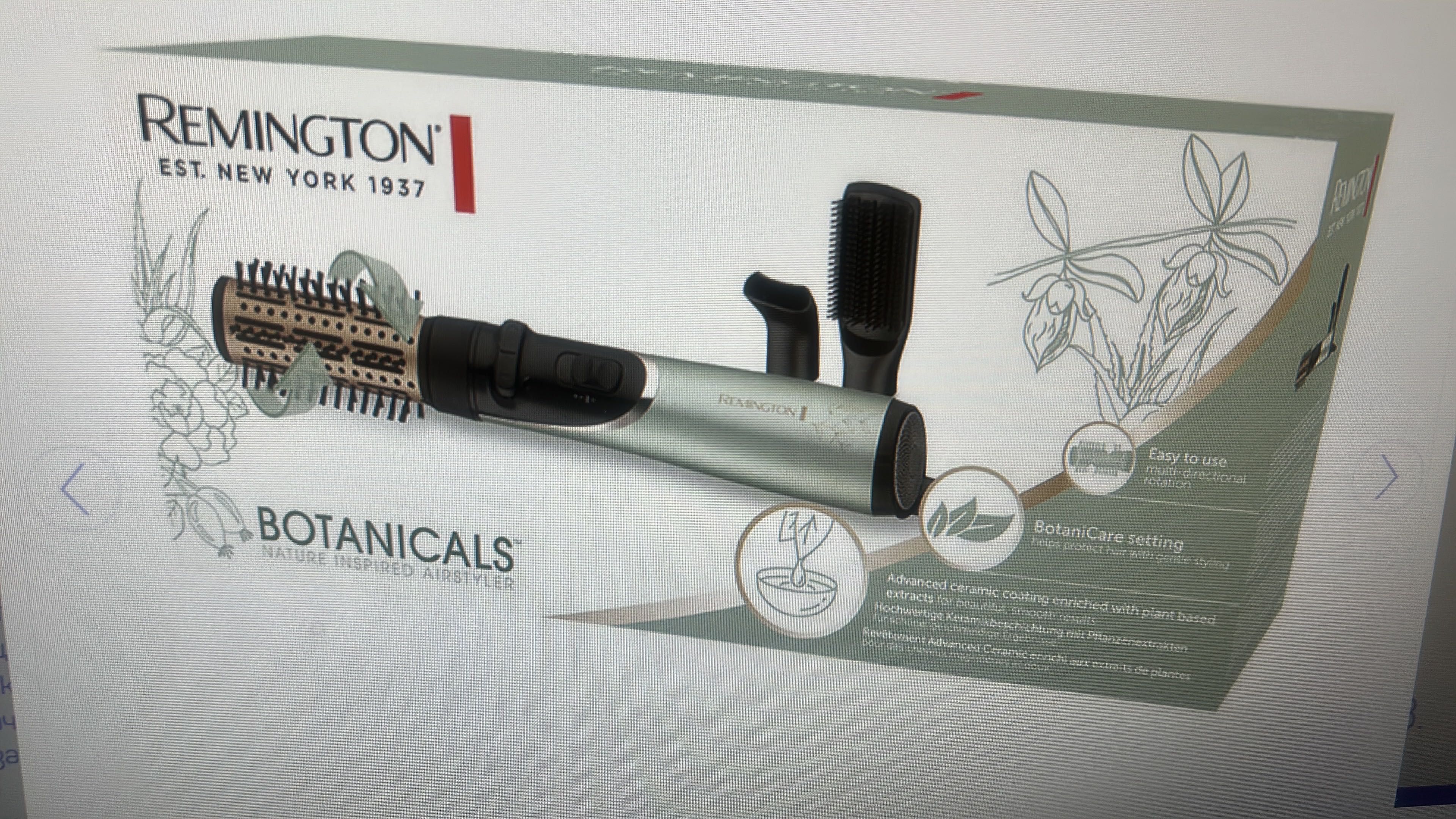 Четка за сушене на коса Remington