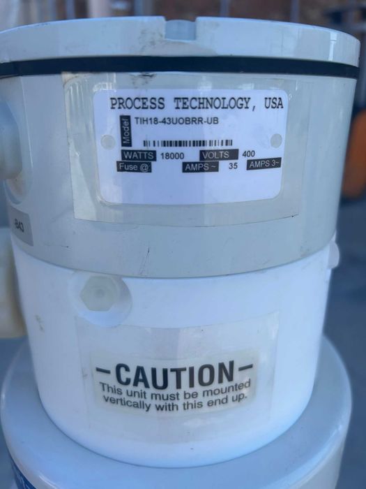 Incalzitor in linie pentru lichide 18 kW 400 V