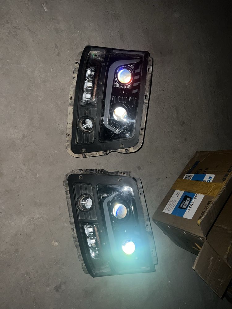 LED фары для shacman