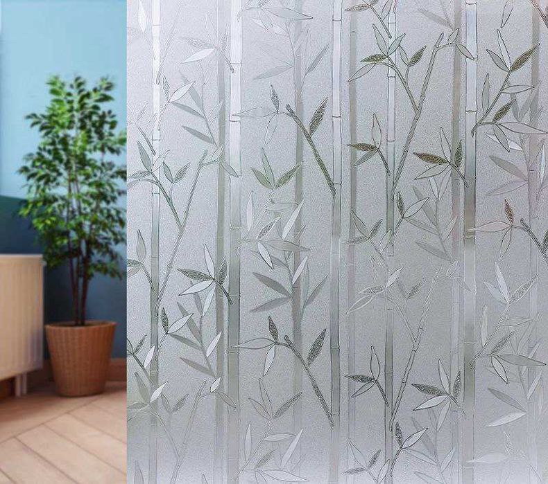 3D Статическая цепляющая крышка Матовое оконное стекло Пленка Наклейка