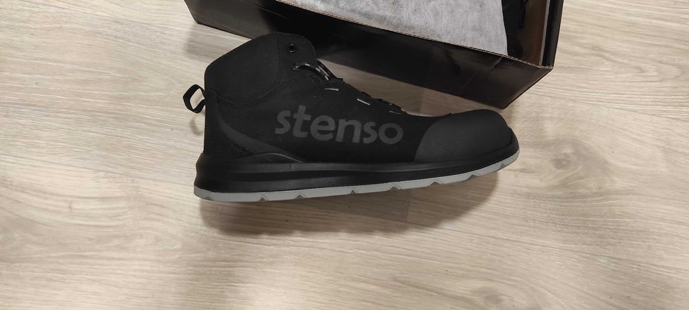 Работни обувки stenso jett black s3l