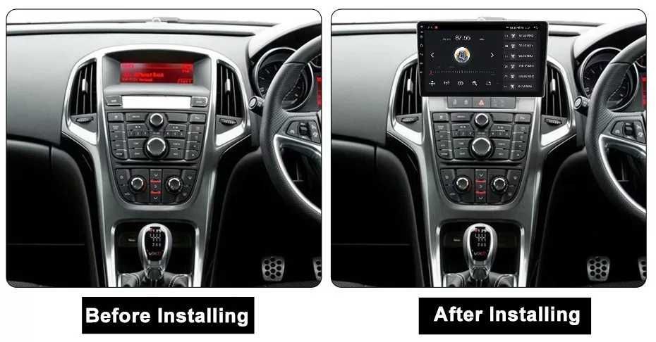 Navigatie Android 14 Opel Astra J 2004 - 2014 1/8 Gb CarPlay + CAMERA