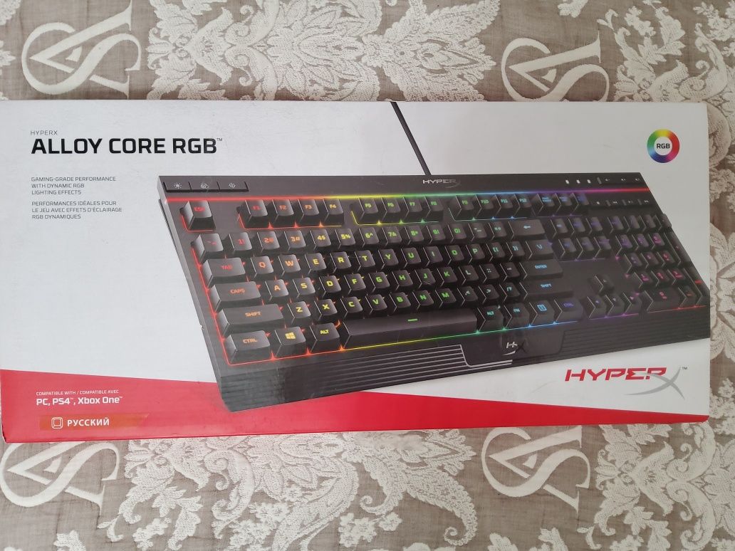 Мембранная клавиатура HyperX Alloy Core RGB