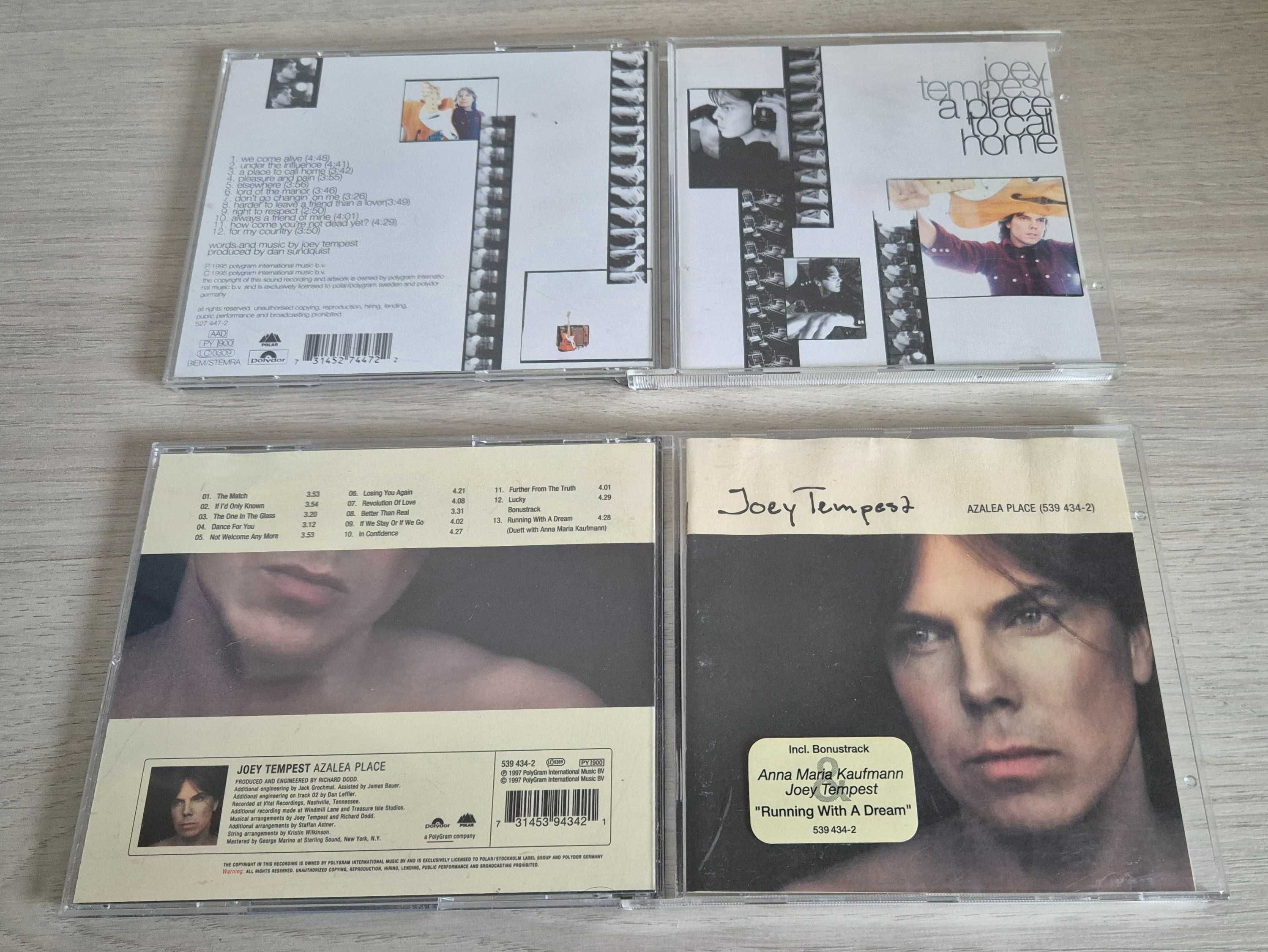 Joey Tempest – A Place To Call Home + Azalea Place - 2 CD