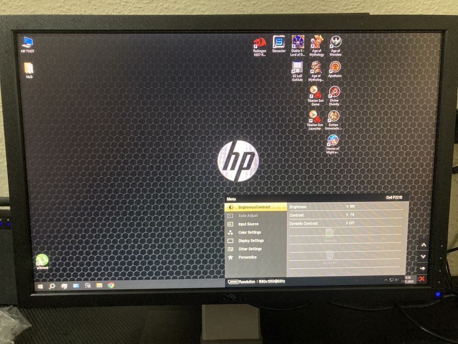 Monitor Dell P2210f DP/DVI/VGA 5ms