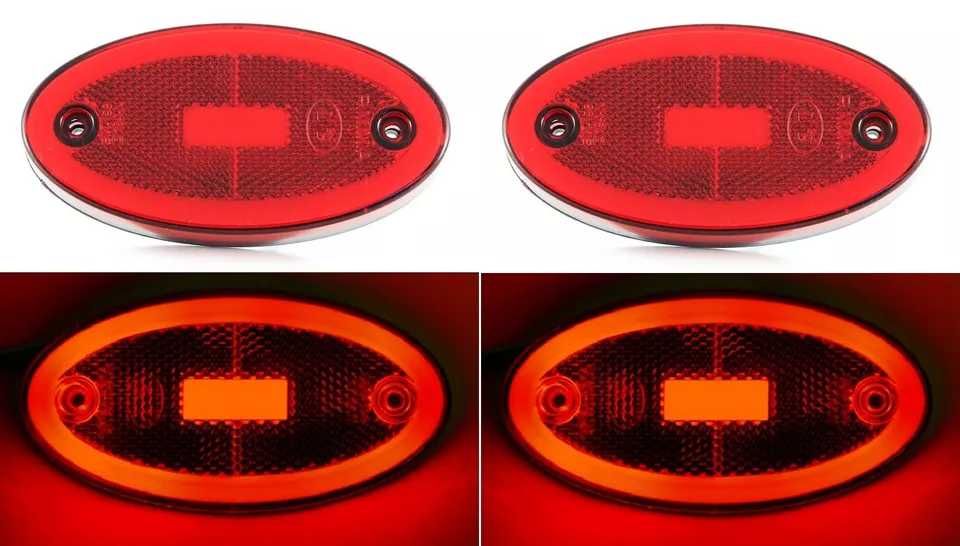 1бр. Лед LED габарити светлини с неонов ефект 12-24V , 3 цвята