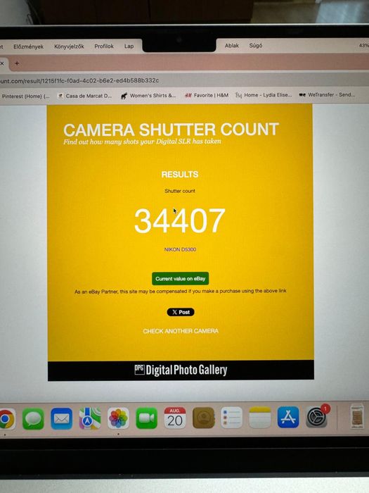 Aparat foto Nikon D5300 cu obiective de 18–55mm și 50mm