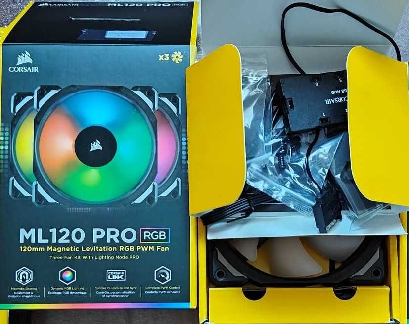 Corsair ML120 RBG PRO (3-pack)