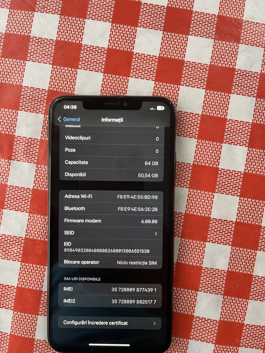 Vand Iphone XS MAX!! 64 gb