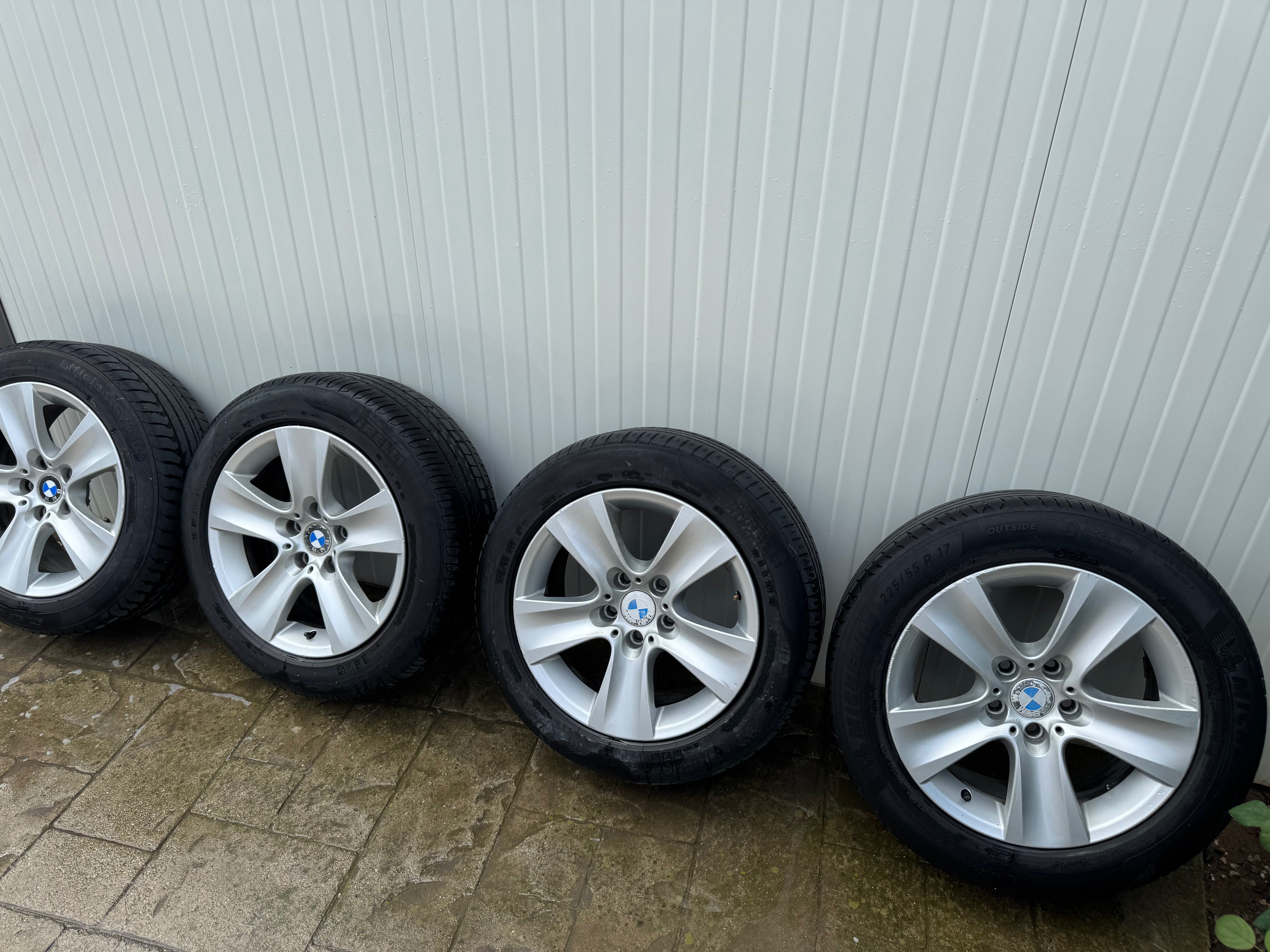 Set Roți Jante Originale BMW r17 echipate cu anvelope vară