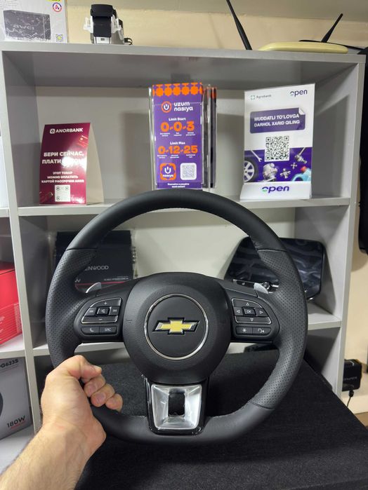 руль Rul в стиле Porsche  | Naqd yoki Muddatli to‘lov AutoNovaUZ