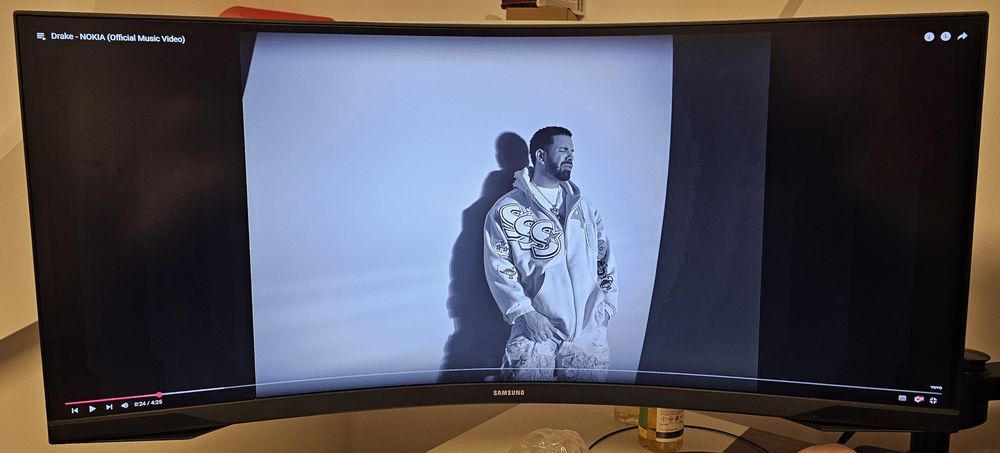 Monitor Samsung Odyssey G5 34 inch VA Curved UWQHD 3440x1440 165hz 1ms