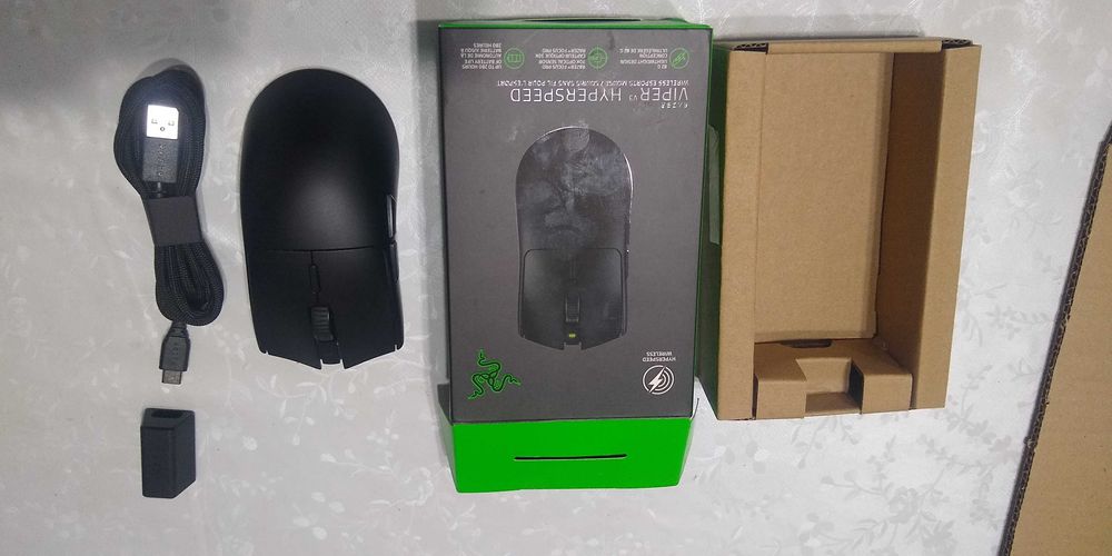 Гейминг мишка Razer - Viper V3 HyperSpeed, оптична, безжична
