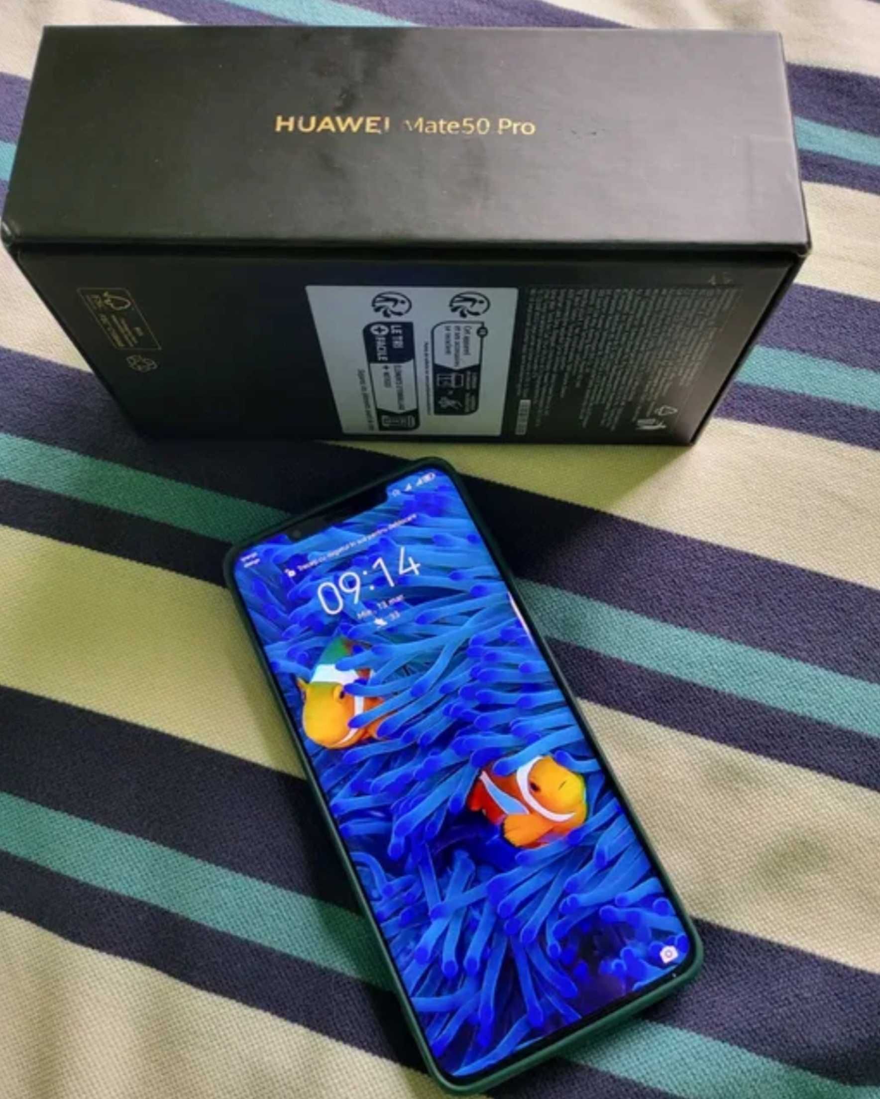 Huawei Mate50 Pro Black ca NOU 256gb/ 8gb Ram Full-Box garantie