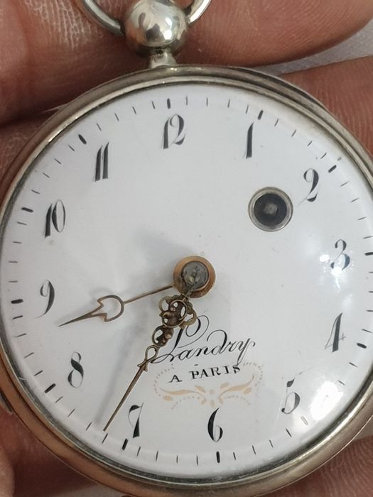 Ceas de buzunar argint