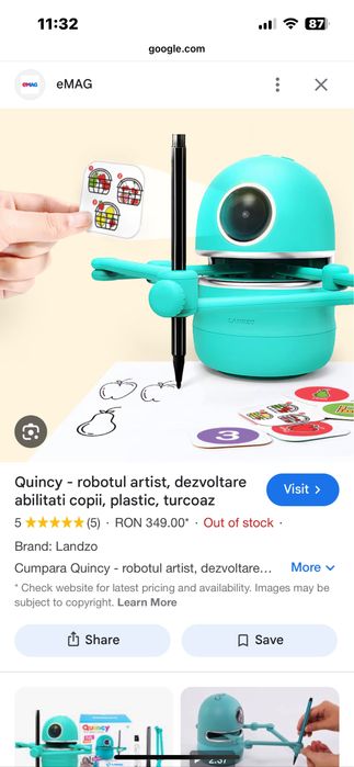 Robot Quincy nou