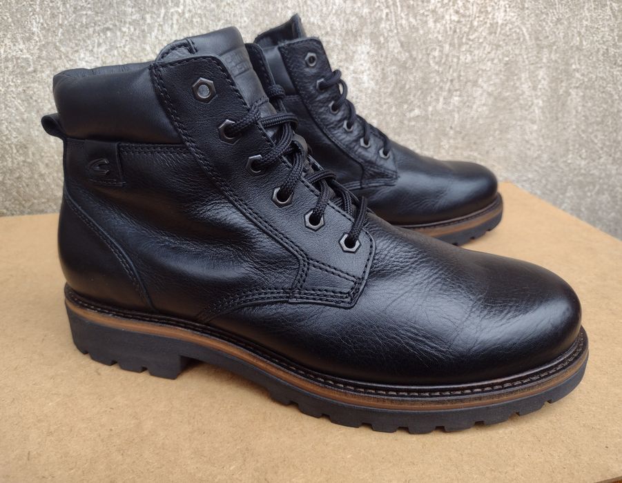 Кожени зимни обувки Camel Active - от телешка кожа