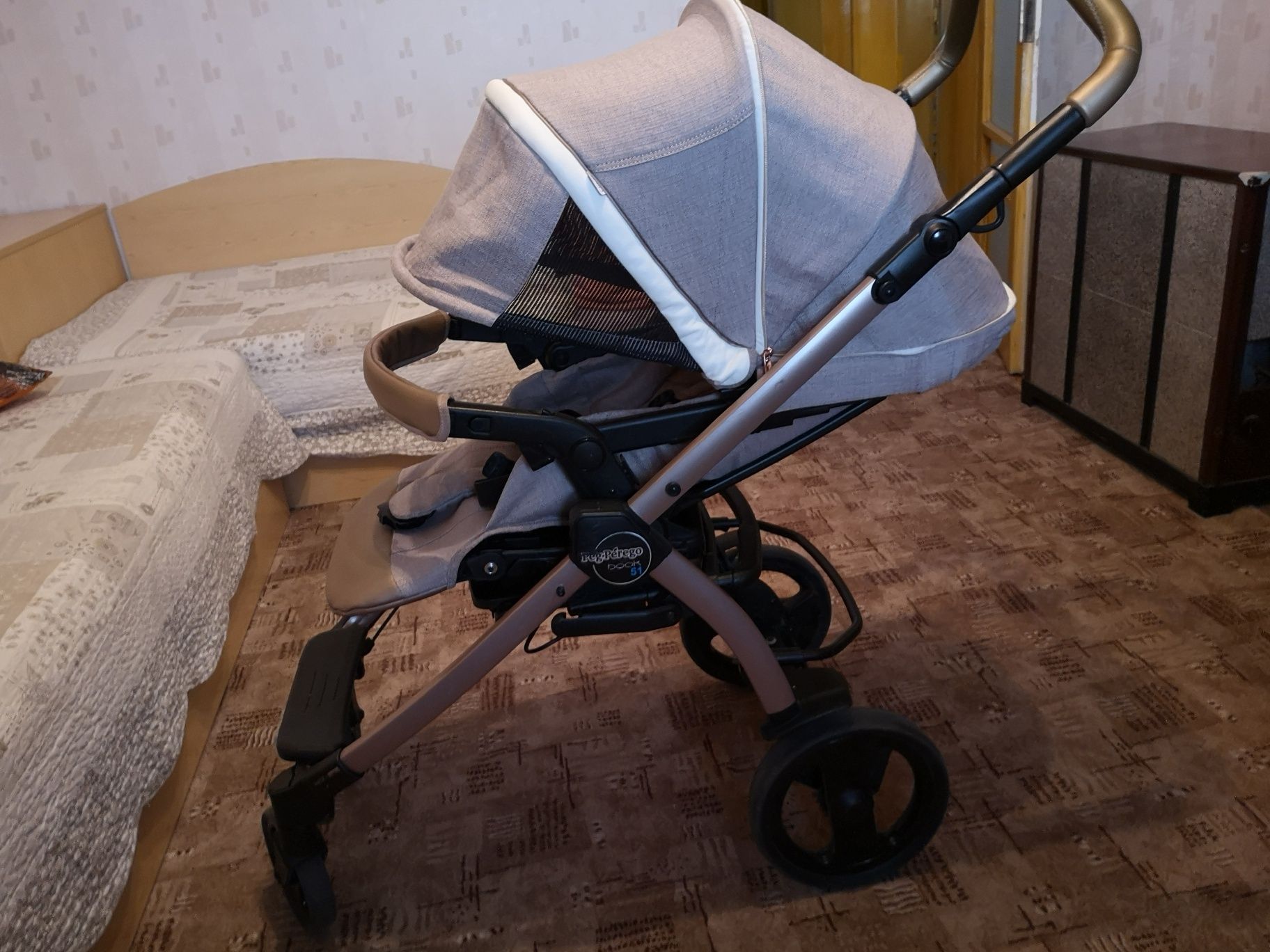 Бебешка количка Peg Perego Book 51 Elite Modular Mon Amour 3 в 1