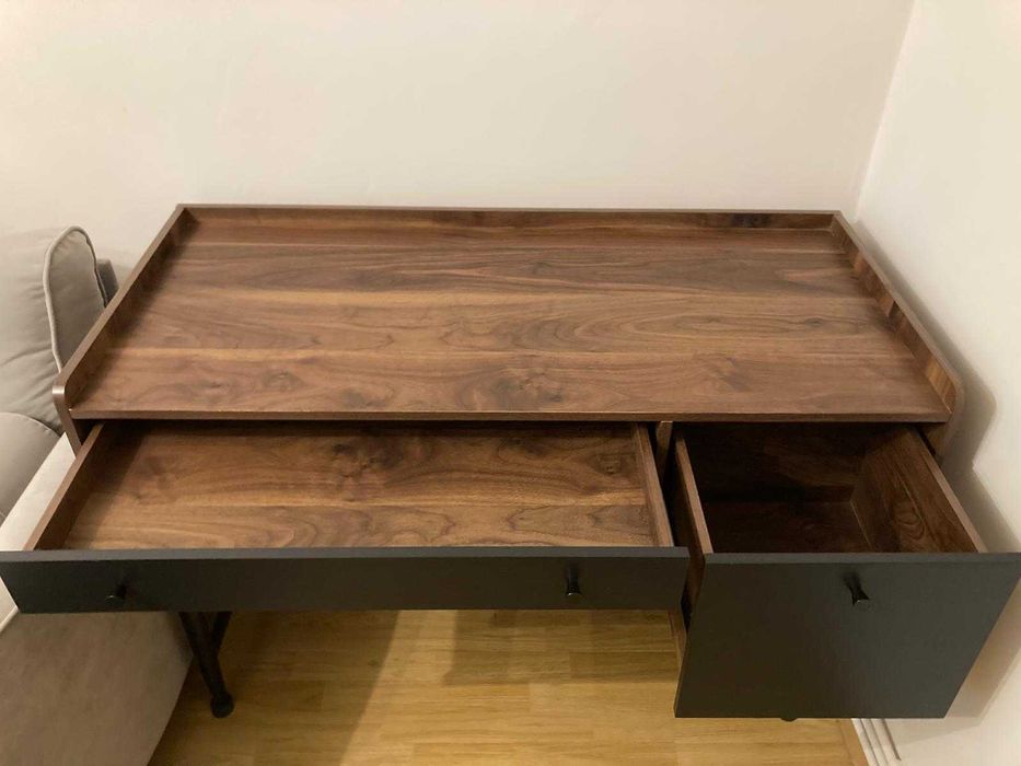 Birou nuc/negru Harvey Park - Mobexpert