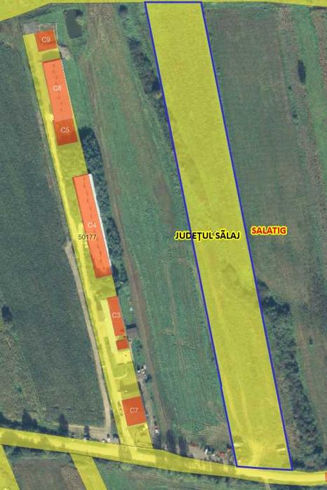 Vand teren Salatig 17800 mp