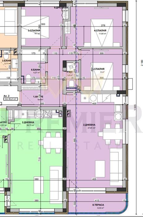 4-стаен във Варна-Виница