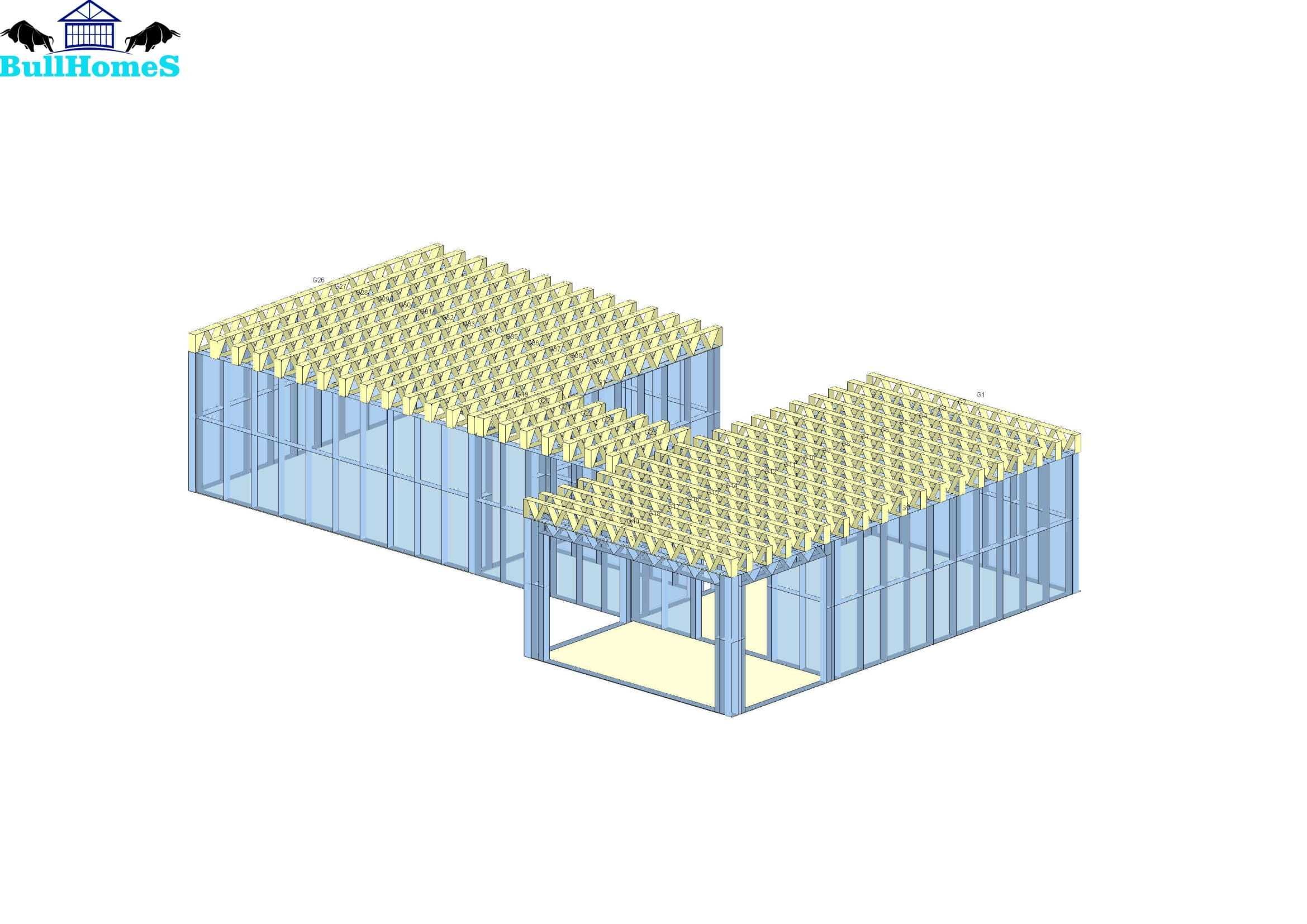 Конструкция по проект -75м²