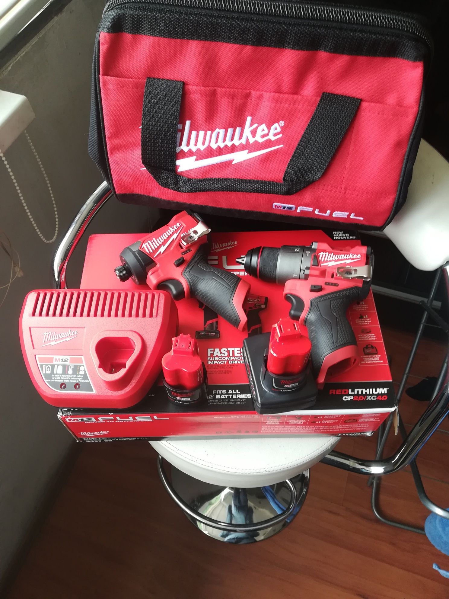 Milwaukee m12 винтоверт импакт