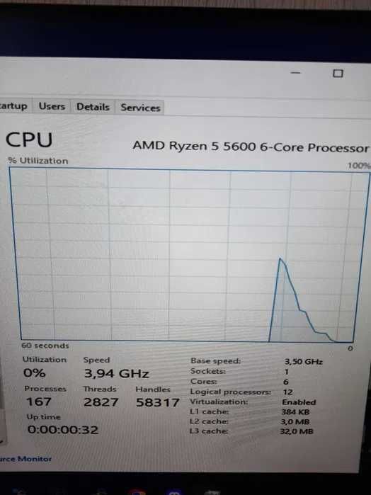 Продавам НОВ AMD RYZEN 5 5600 и 8GB DDR4 2666Mhz RAM
