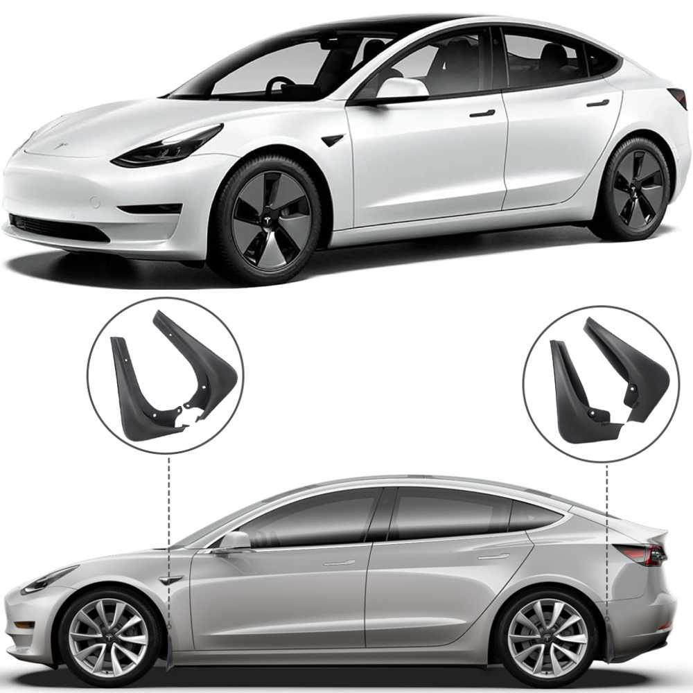 Apărători noroi pentru Tesla Model 3 (2019- ) marca TEX