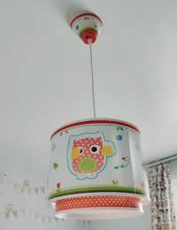 Лампа за детска стая с бухалчета