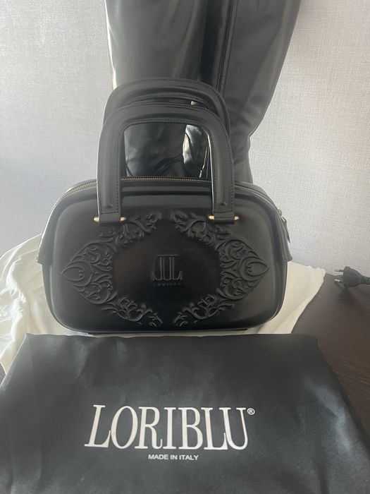 Кожаная сумка LORI BLU