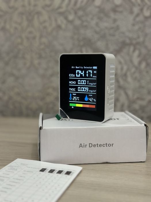 Датчик углекислого газа в помещении 5в1  монитор качества воздуха