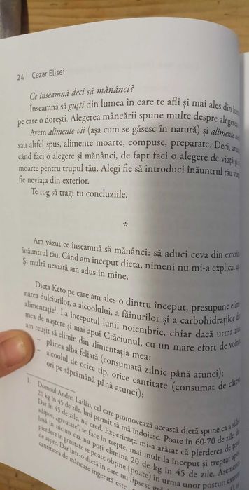 Carte: Calea mea, Cezar Elisei