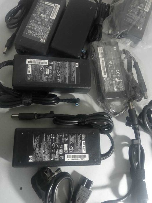 HP зарядка на ноутбук, для ноутбука НР зарядка, блок питания и шнур
