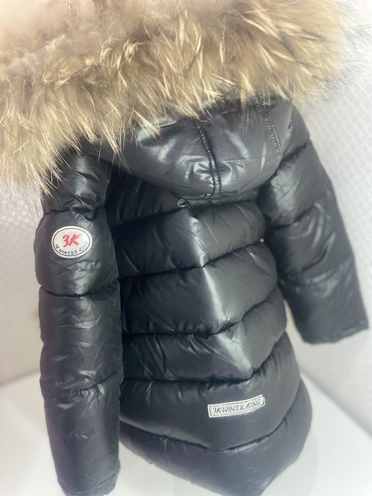 Зимняя куртка детская для девочек и мальчиков