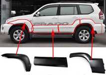 Накладки на кузов Toyota Prado 120 gx470