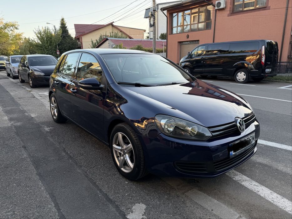 Volkswagen Golf 6 • 1.6 TDI 105CP • 2010 • Euro 5 • Albastru