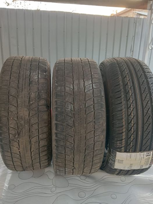 Автошины 3 штуки размер 205/  55/ 16