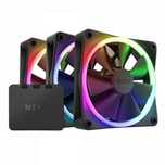 ^ Корпусный кулер NZXT F120 RGB Triple Pack - Black
