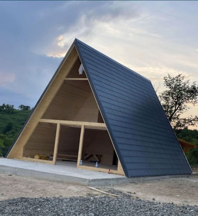Vindem cabane din lemn tip A