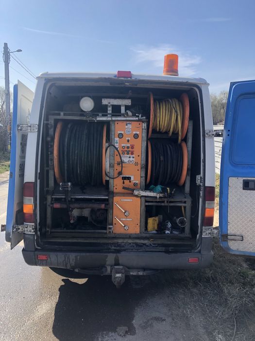 Desfundare canalizare. Camera video pentru canalizare.