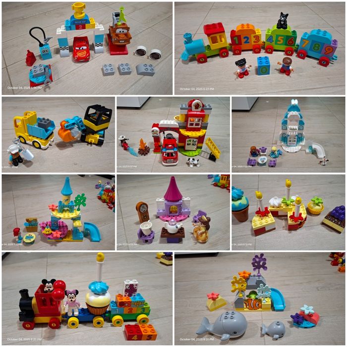 Seturi LEGO DUPLO pentru băieți și fete - 4.5 kg