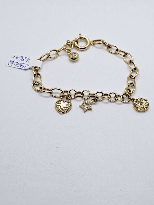 Vand bratara din aur 14 k 7.56 g cod 260