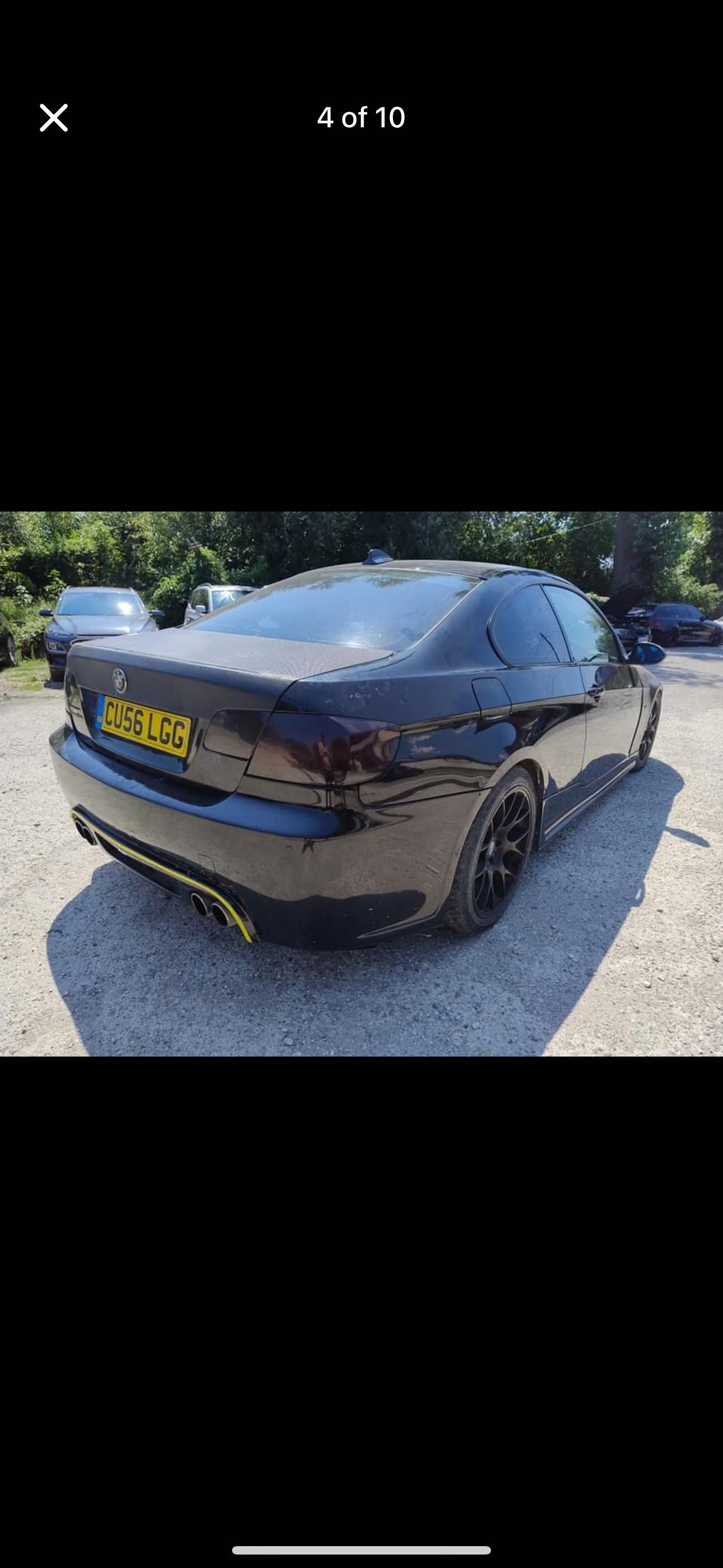 Задна броня BMW e92 335d