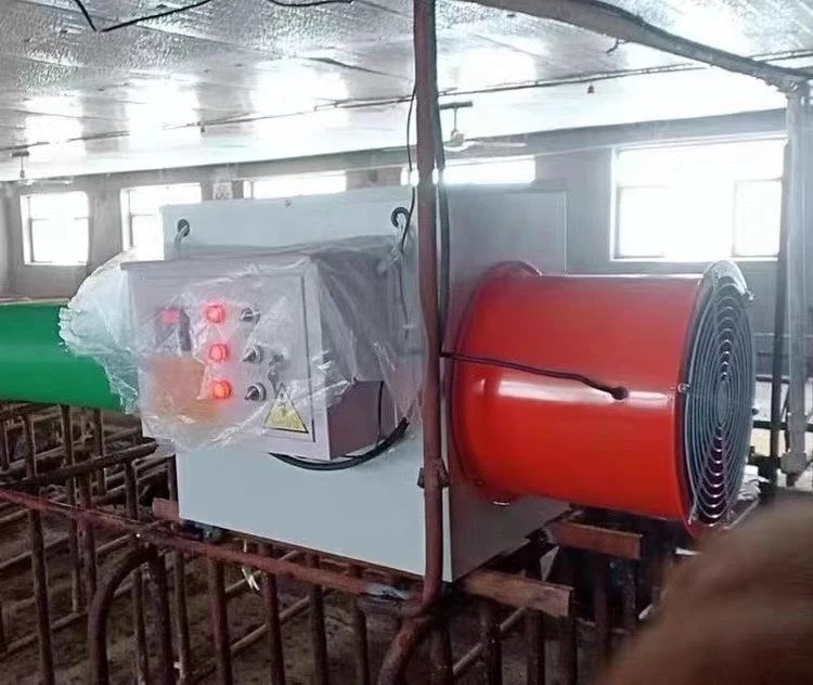 Пушка электрическая тепловая с рукавом