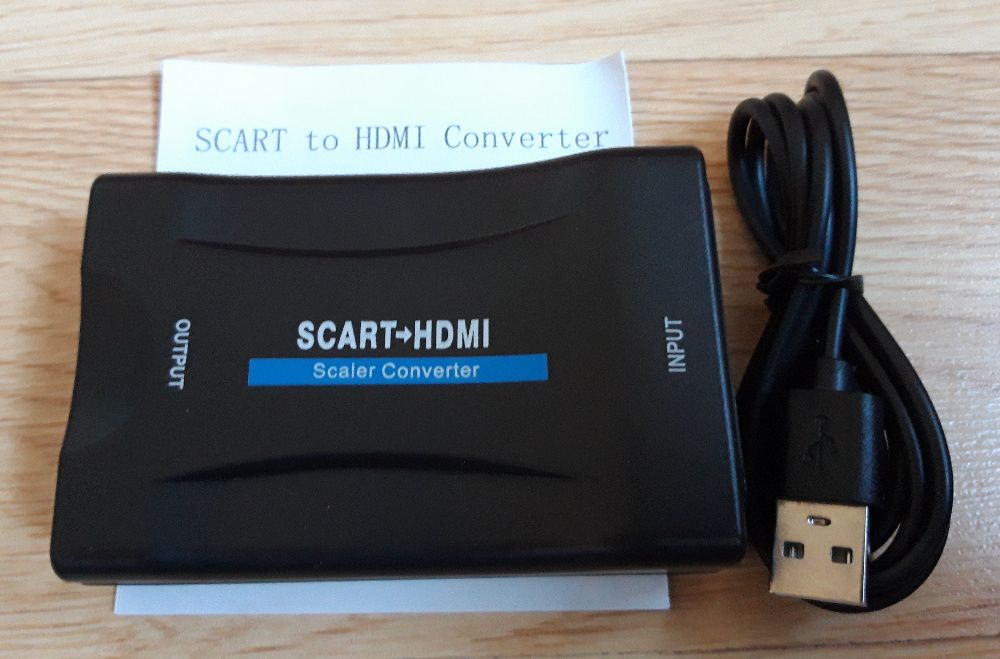 Конвертор HDMI към Scart / HDMI to SCART / SCART to HDMI
